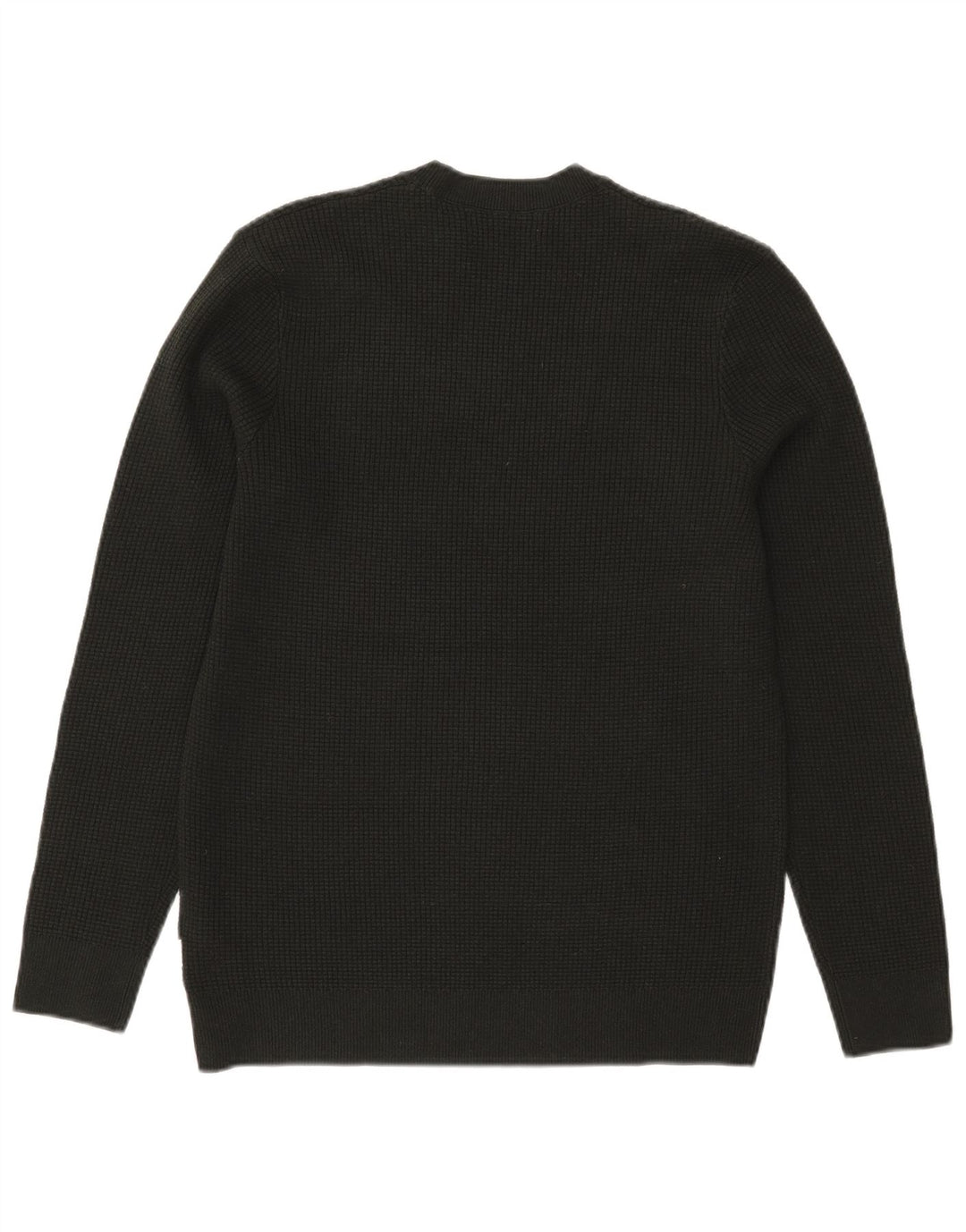 Marks & Spencer Herre sweater med rund hals, lille Khaki Polyester