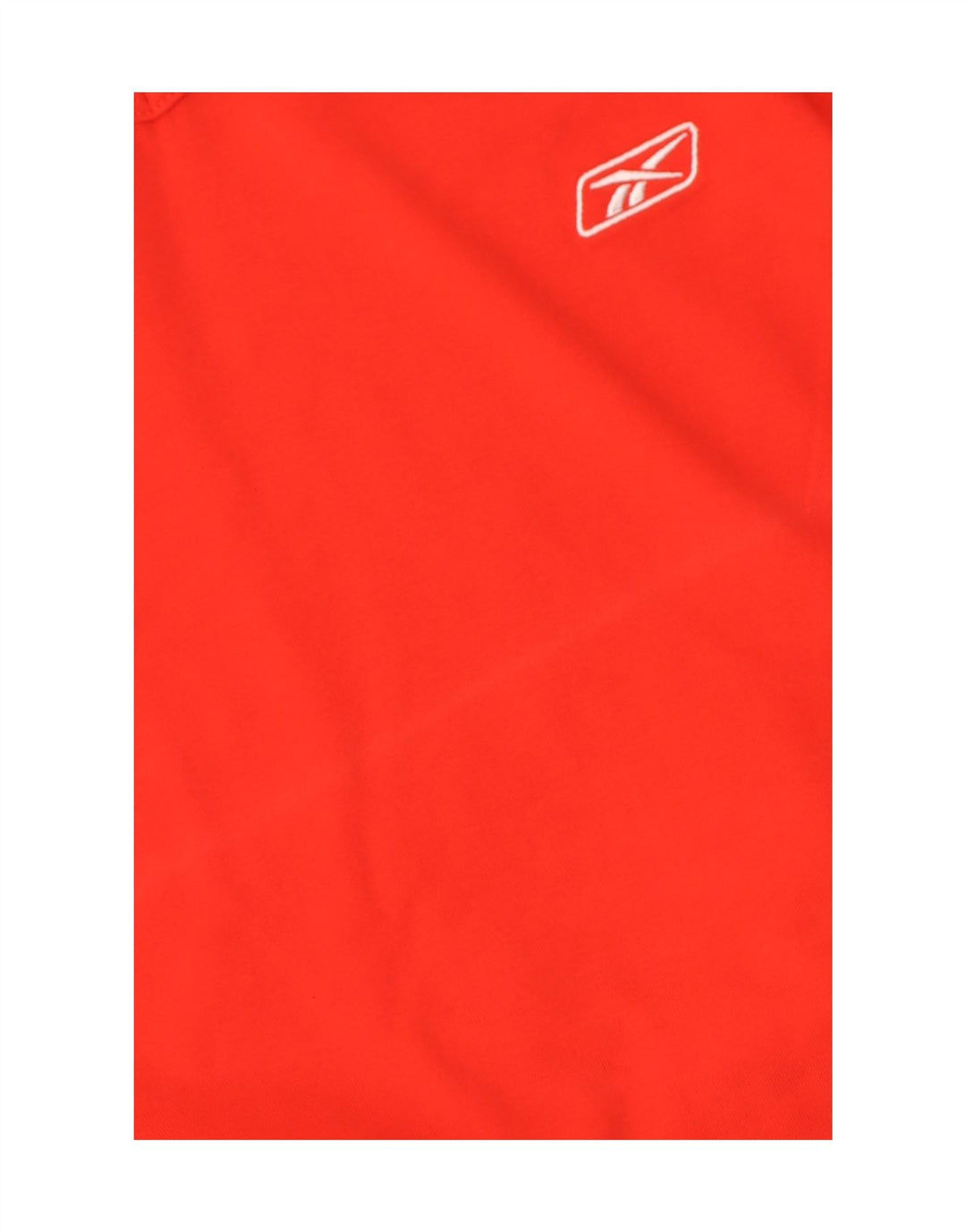 Reebok Dame T-Shirt Top UK 14 Stor Rød Bomuld