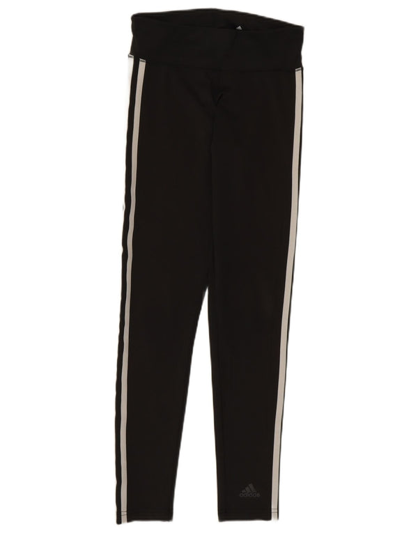 ADIDAS Dame Leggings UK 4/6 XS Sort