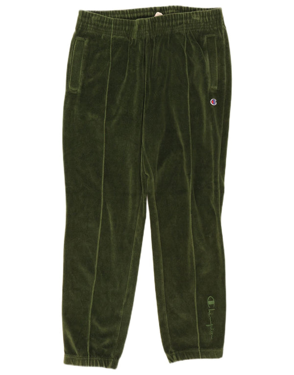 Champion kvinders velour træningsdragt Bukser Joggers Medium Green Bomuld
