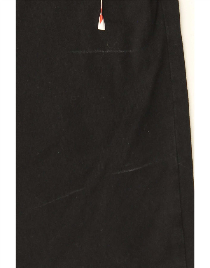 Zara Herre T-Shirt Top Stor Sort Bomuld