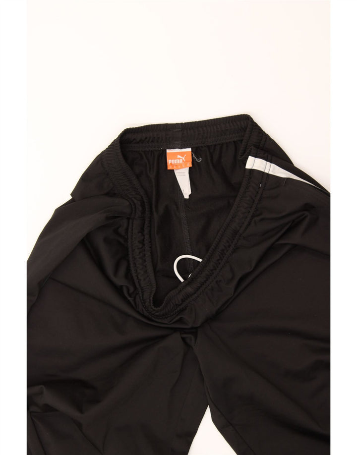 PUMA Mens Tracksuit Trousers Joggers  XL  Black Polyester Vintage Puma and Second-Hand Puma from Messina Hembry 