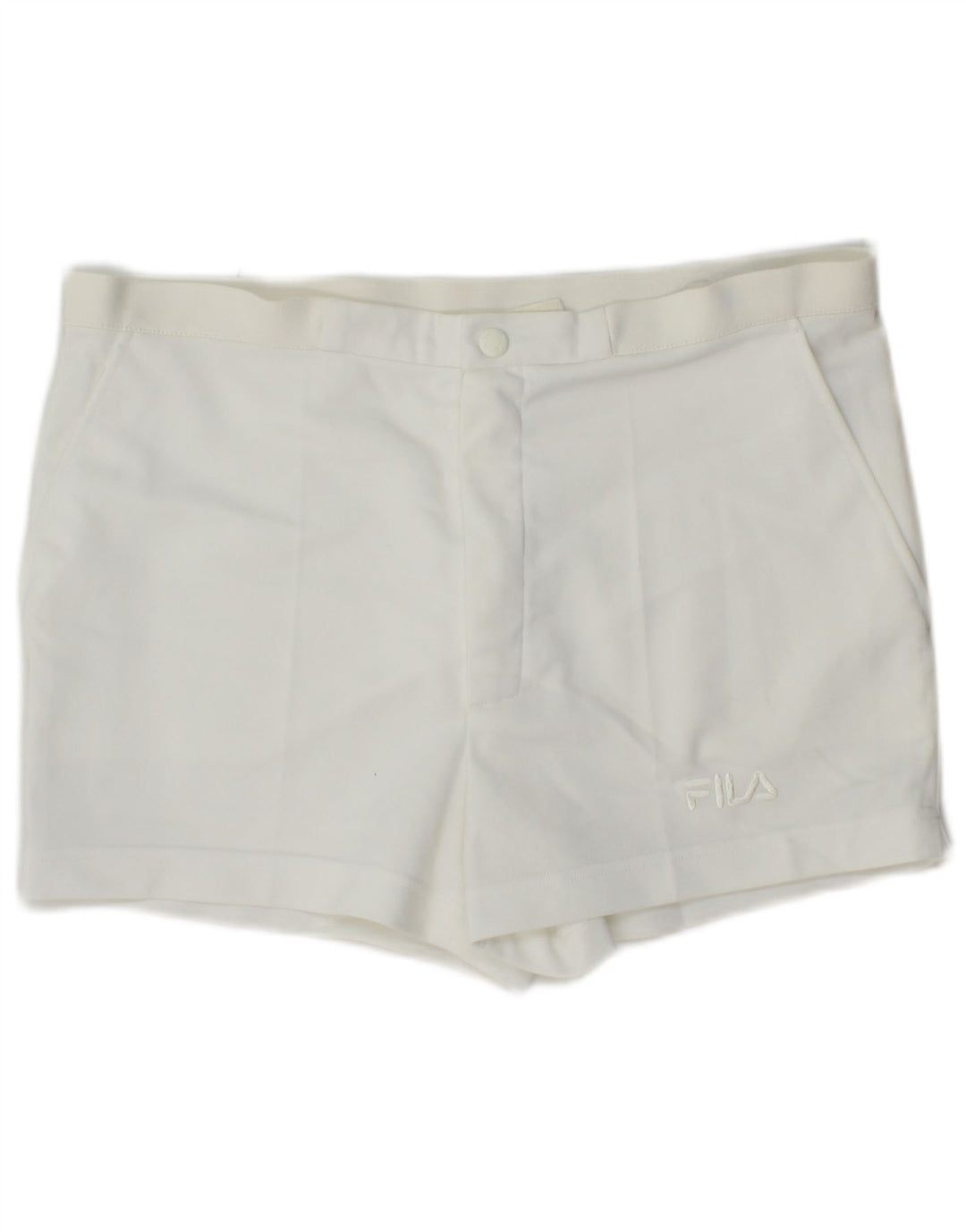FILA Chino Shorts til mænd IT 50 Large W34 White Polyester