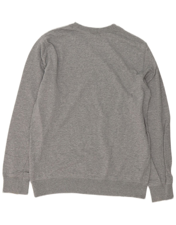 Carhartt Mens Graphic Sweatshirt Jumper Medium Grey Flecked Cotton