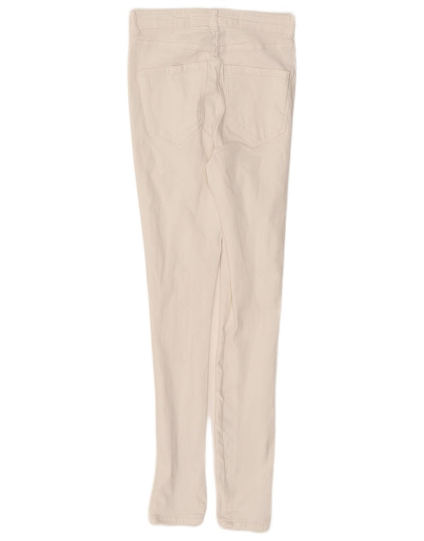 Zara Dame Trafaluc Super Skinny Jeans EU 36 XS W26 L27 Hvid