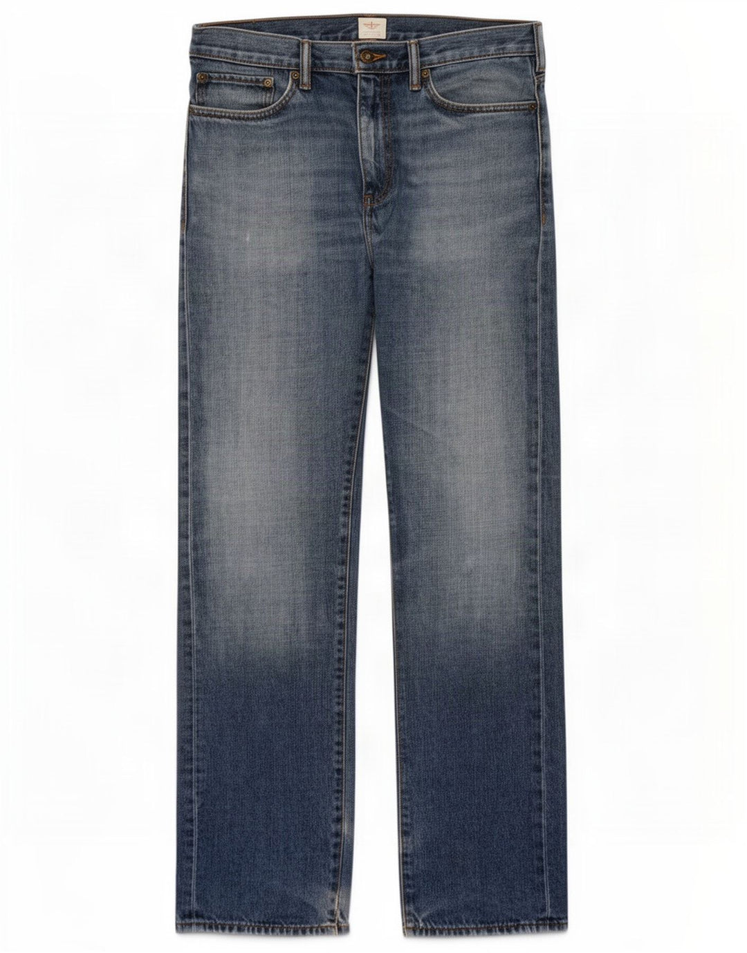 Dockers Straight Jeans til mænd W34 L34 Blå Bomuld