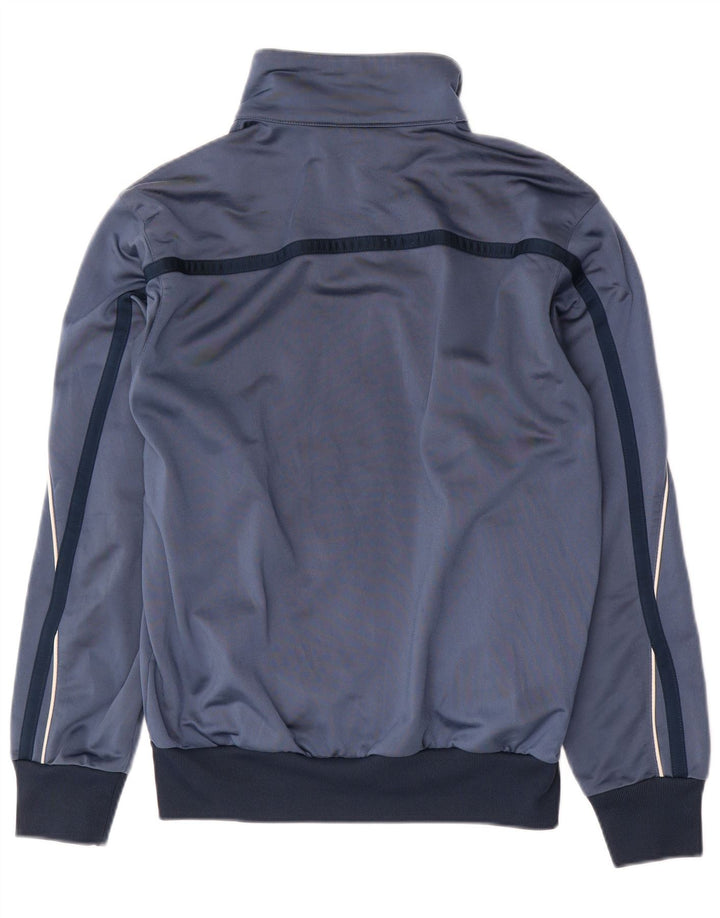 Diadora Træningsdragt til mænd Topjakke UK 36 Small Blue Colourblock Polyester