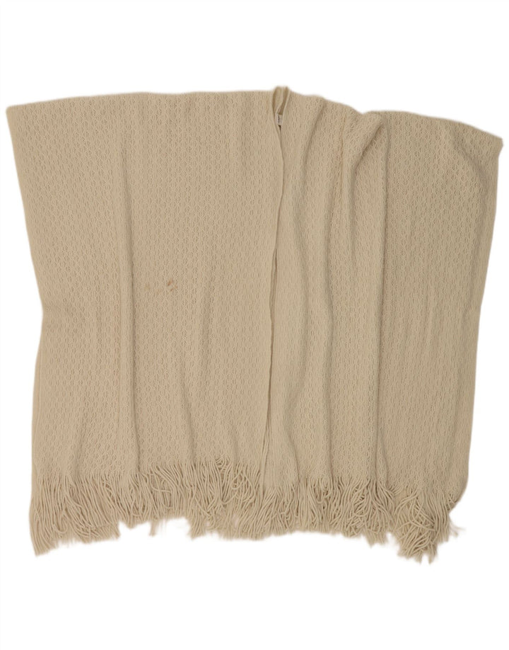 Marks & Spencer Dame Poncho Cardigan Sweater One Size Off White Akryl