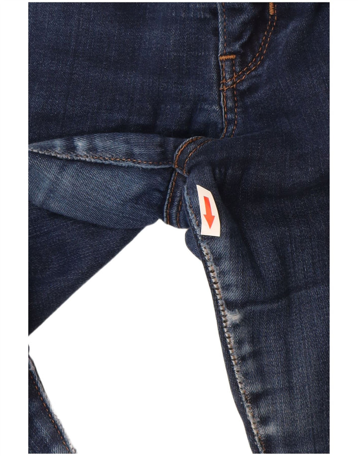 Levi's Dame 715 Bootcut Jeans W33 L32 Marineblå Bomuld
