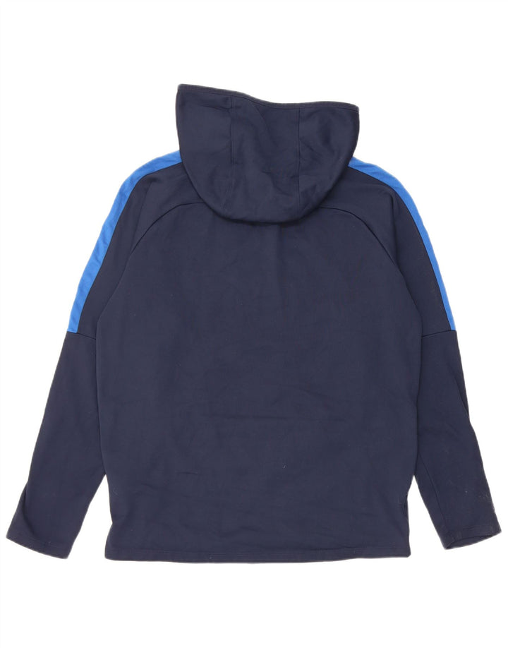 Nike Herre hættetrøje Jumper Medium Marineblå Colourblock Polyester