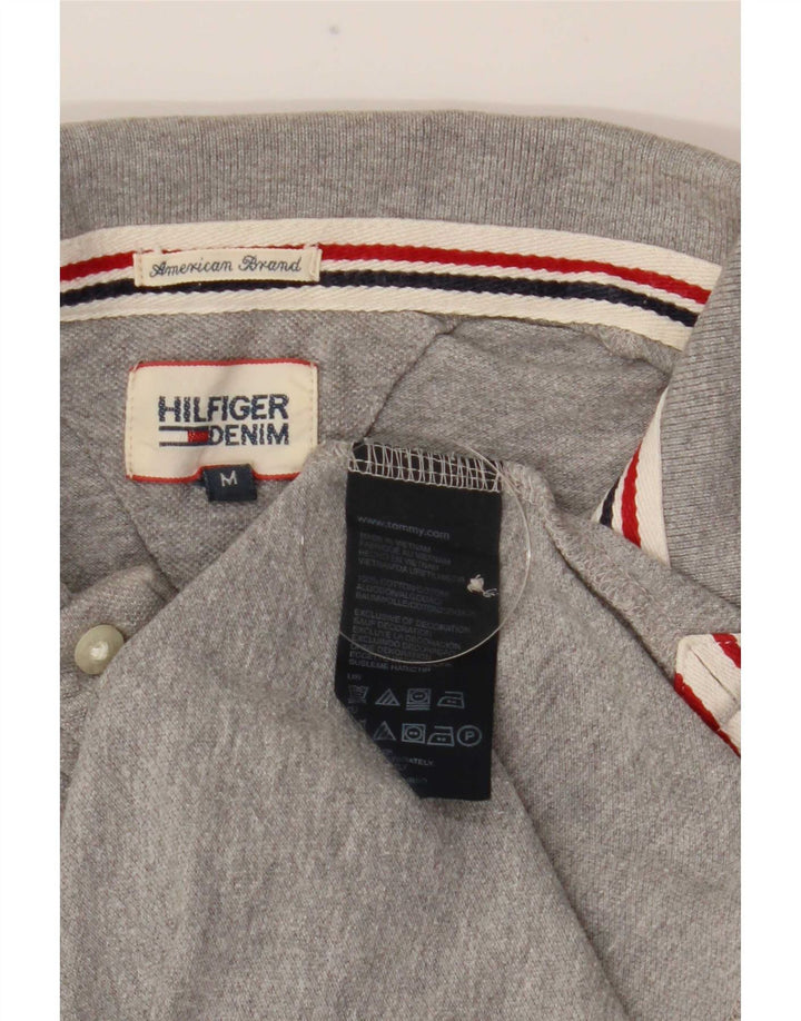 Tommy Hilfiger herre poloshirt mellemgrå bomuld
