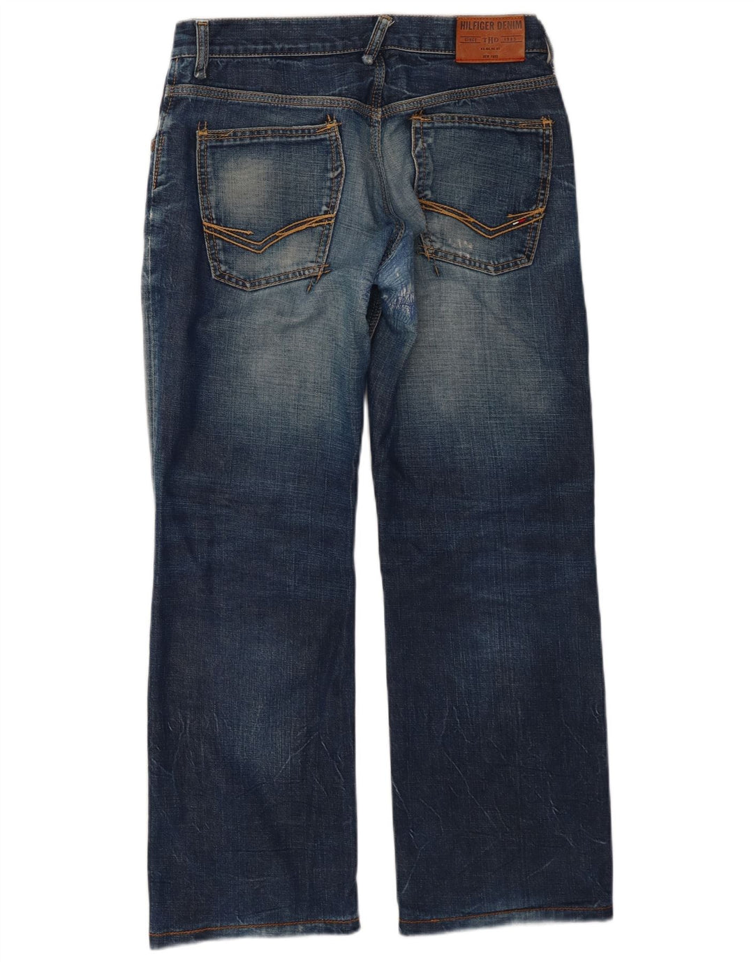 Tommy Hilfiger Straight Jeans til mænd W30 L28 Blå