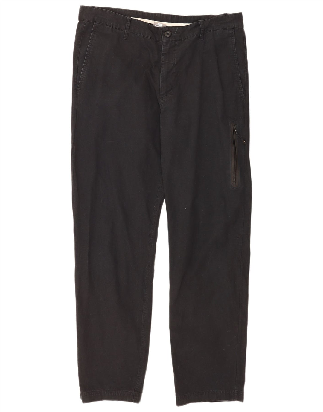 Nike Straight Cargo-bukser til mænd W34 L30 Sort bomuld