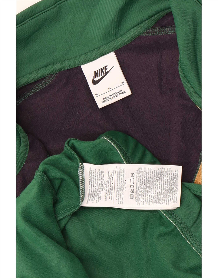 Nike Træningsdragt til mænd Topjakke Medium Grøn Colourblock Polyester
