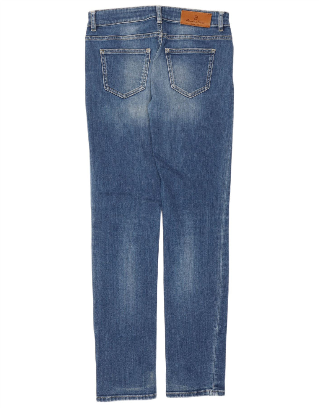Massimo Dutti Dame Slim Jeans EU 36 XS W26 L30 Blå
