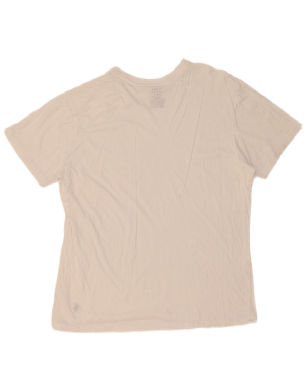 Polo Ralph Lauren Herre T-Shirt Top XL Hvid Bomuld