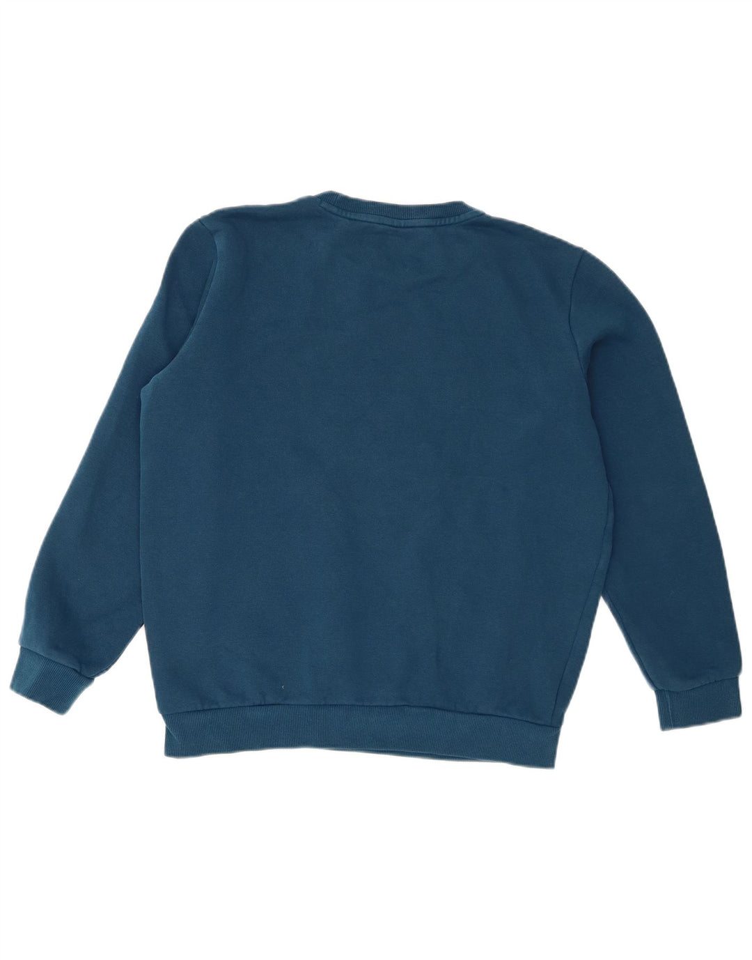 Puma Dame Oversized Sweatshirt Jumper UK 10 Lille Blå Bomuld