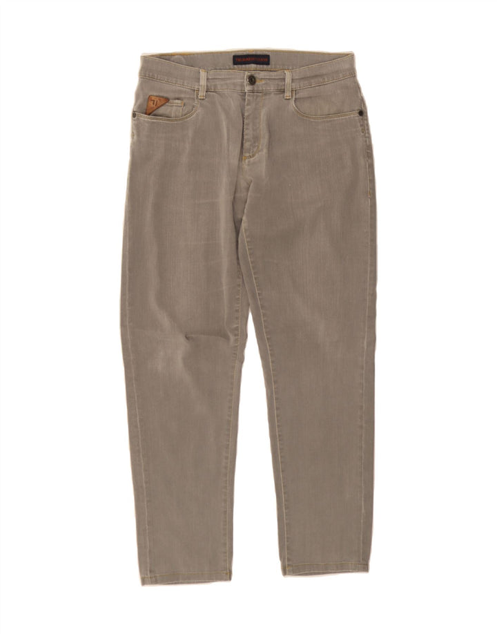 TRUSSARDI Womens Slim Jeans W34 L30 Grey Vintage Trussardi and Second-Hand Trussardi from Messina Hembry 