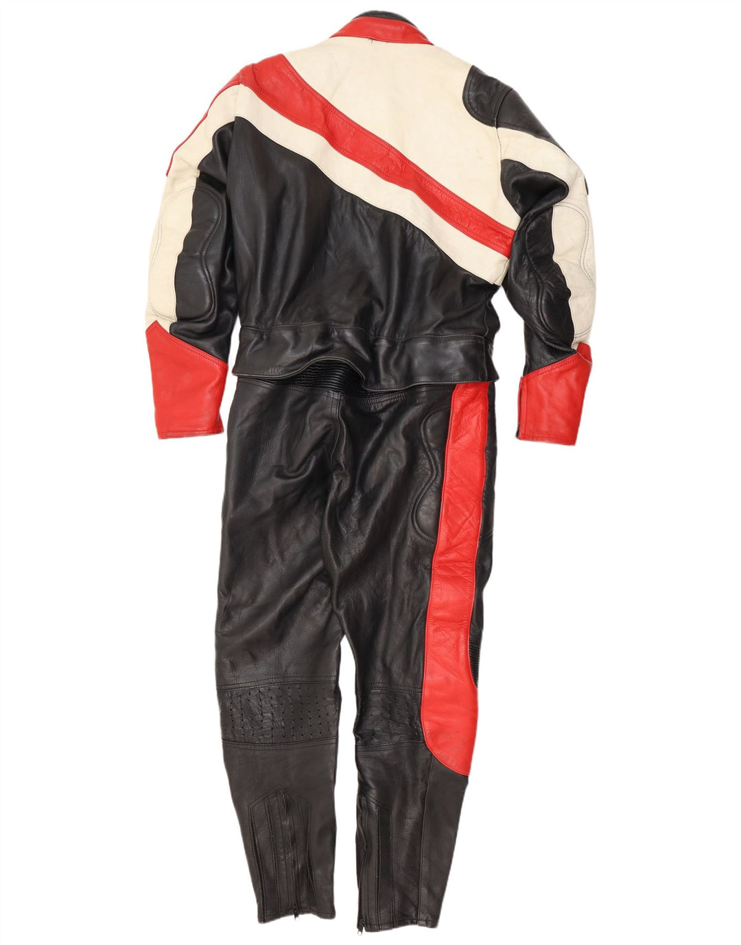 HEROS BY HELD Mens Racer 2 Piece Set IT 56 3XL  Black Colourblock Leather