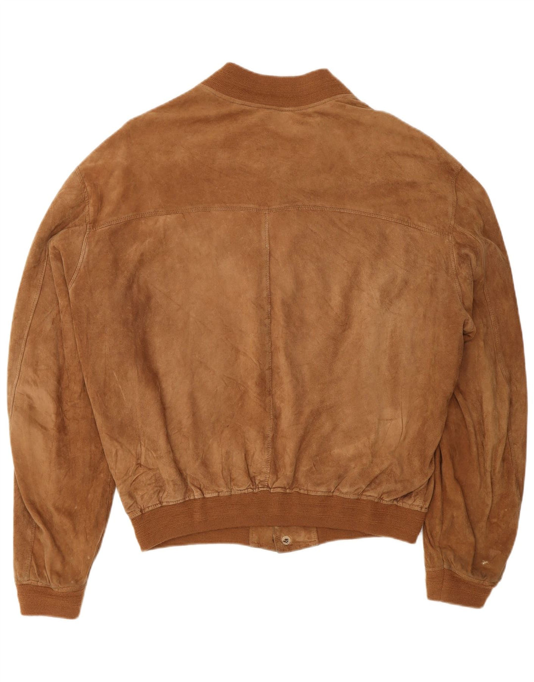 Vintage herre ruskind bomberjakke UK 40 Large Brown