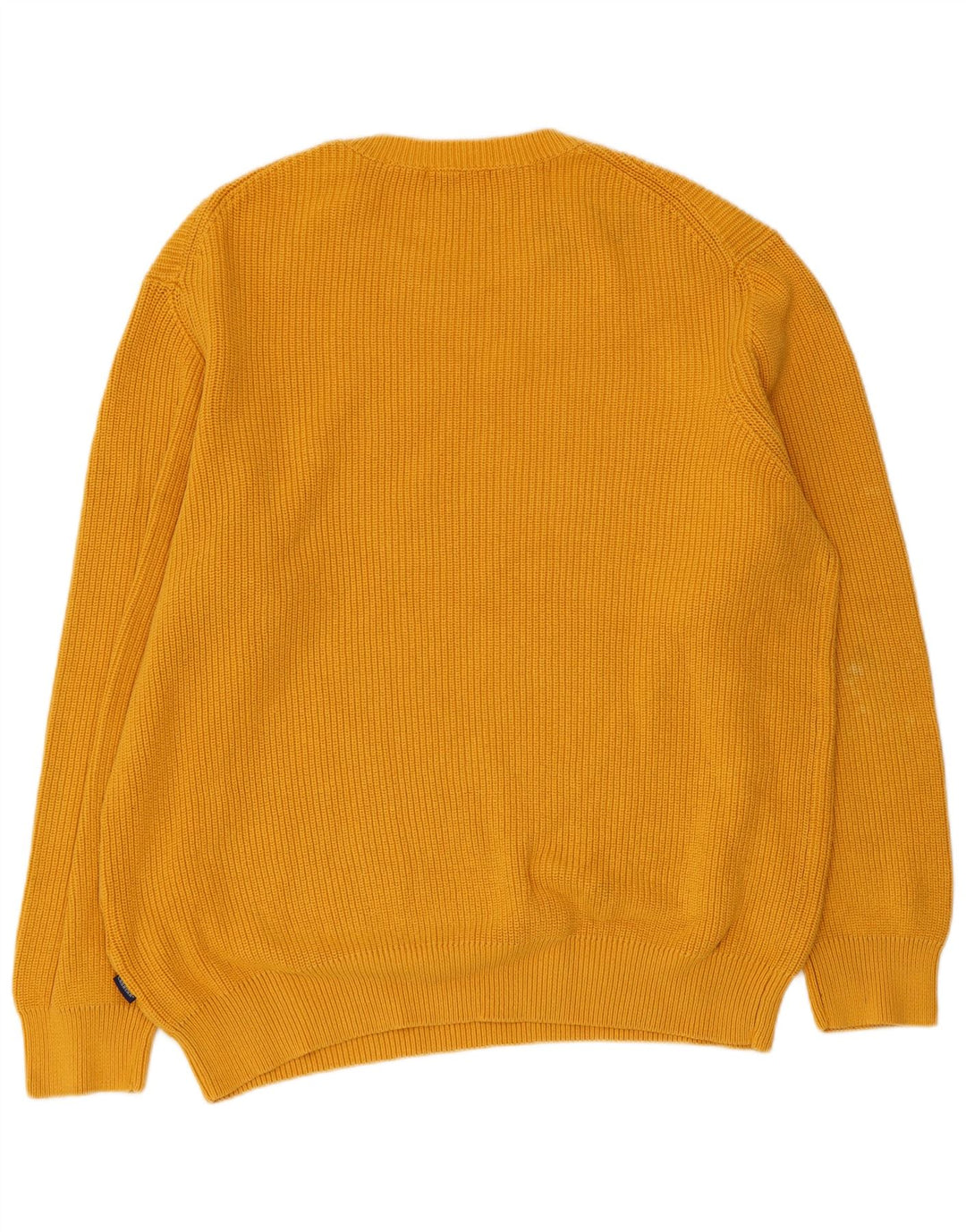 CARRERA Herre sweater med rund hals 2XL gul bomuld