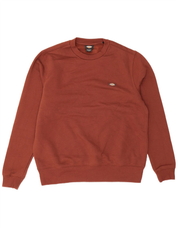 Dickies Herre Sweatshirt Jumper Medium Brun Bomuld