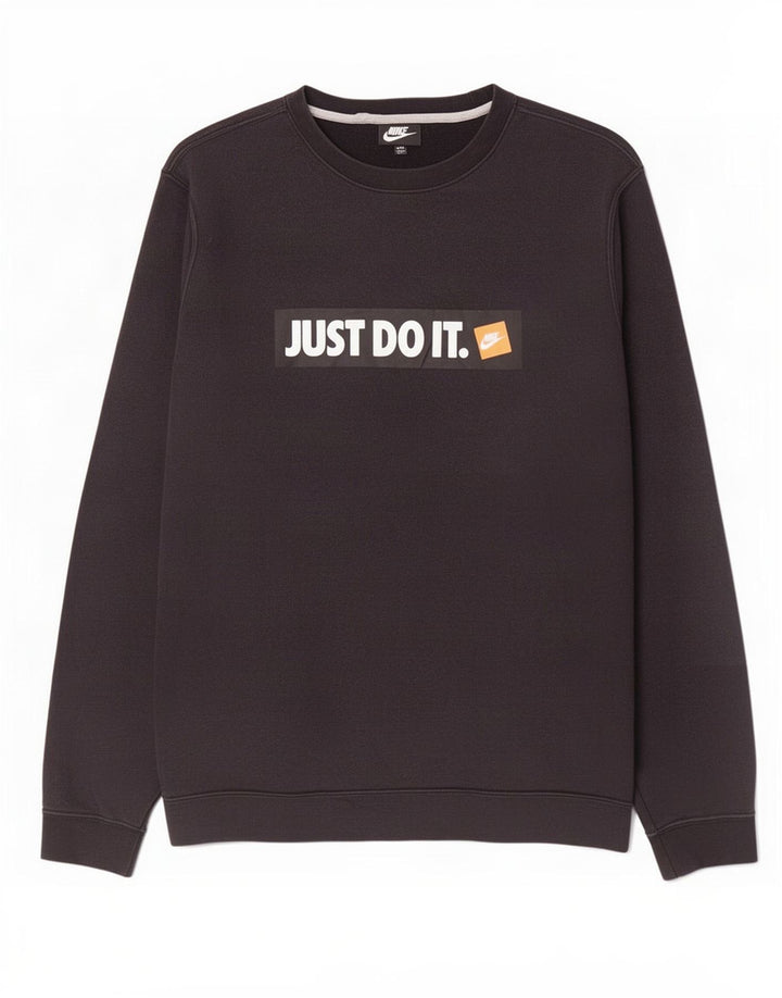 Nike grafisk sweatshirt til mænd XL sort