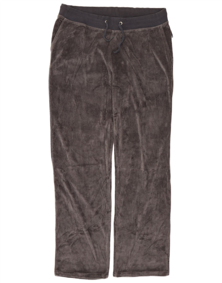 CHAMPION Womens Velour træningsdragt Bukser UK 18 XL Grå Bomuld