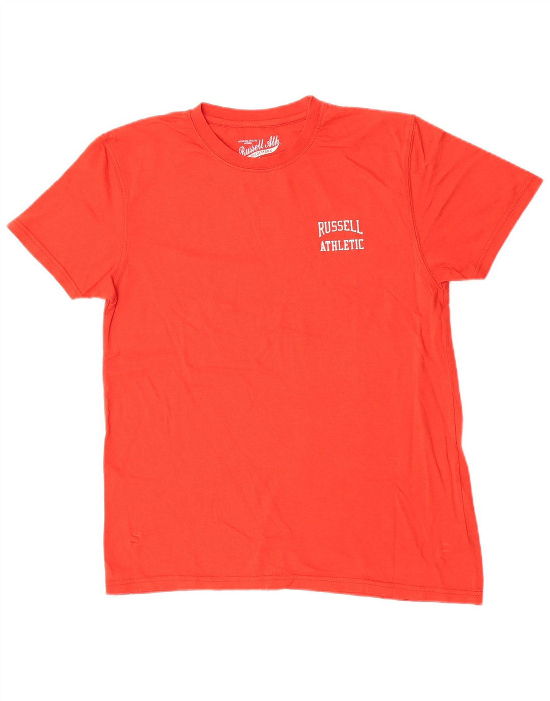 Russell Athletic Herre grafisk T-shirt top lille rød bomuld