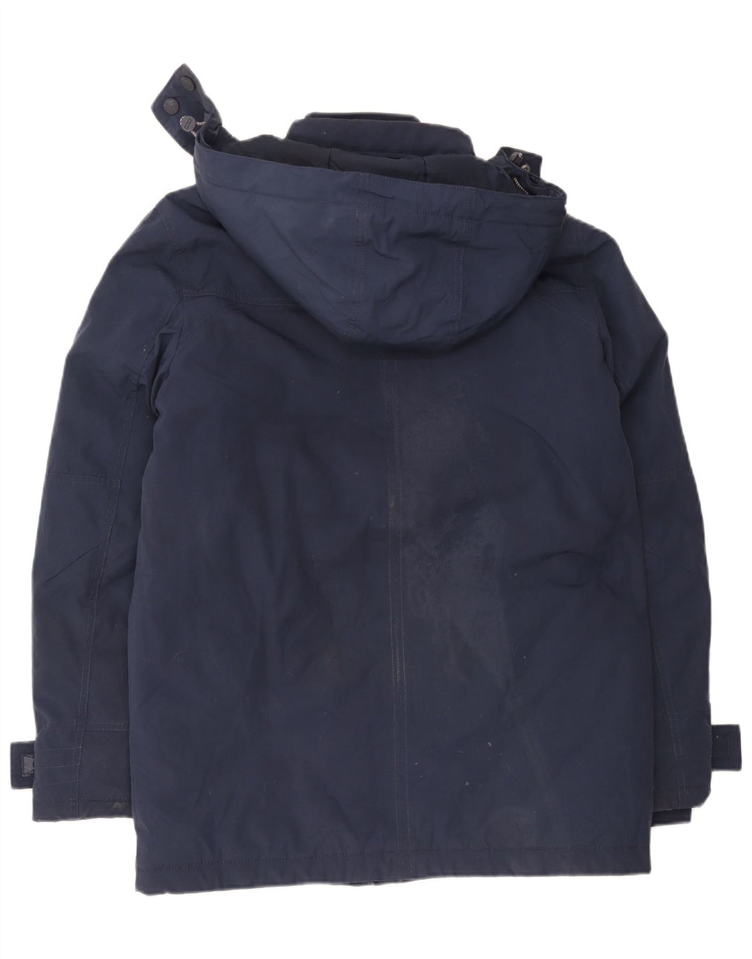 Tommy Hilfiger Herre Hooded Windbreaker Coat UK 38 Medium Navy Blue