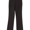 Zara Dame Bootcut Chino Bukser Medium W28 L32 Sort Bomuld