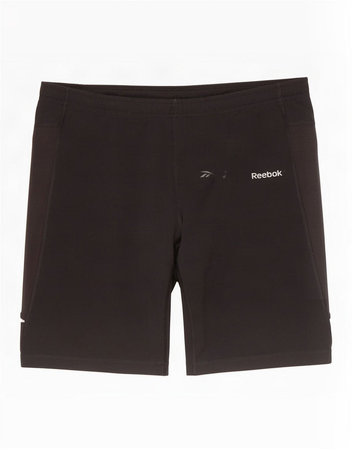 Reebok Sportshorts til mænd, store sorte polyester