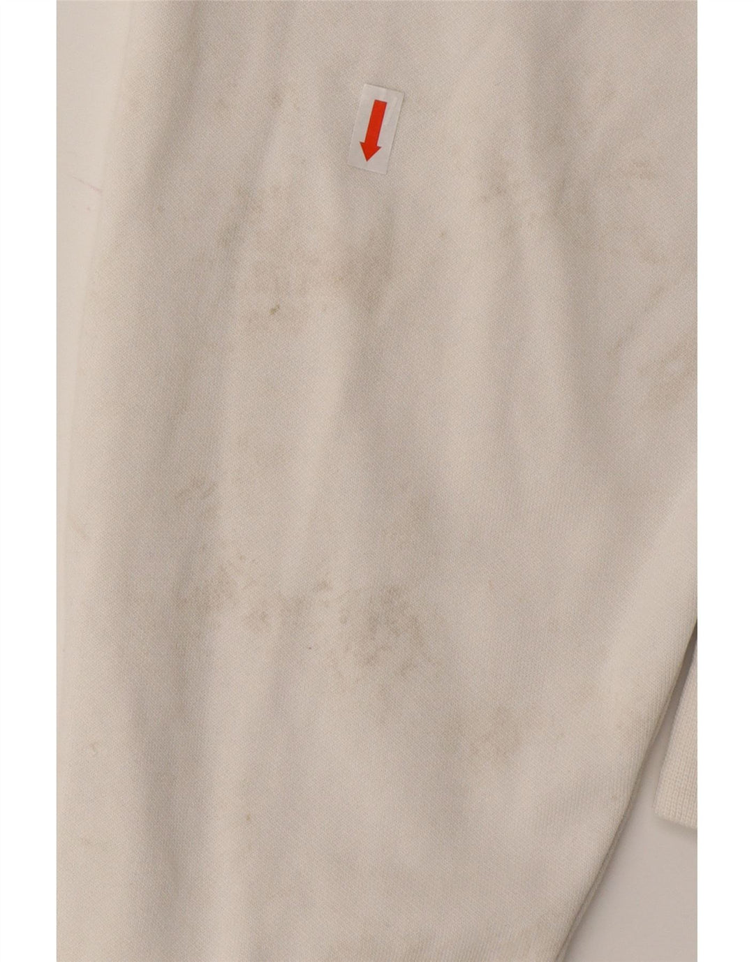 NIKE Mens Hoodie Jumper Medium White Cotton Vintage Nike and Second-Hand Nike from Messina Hembry 