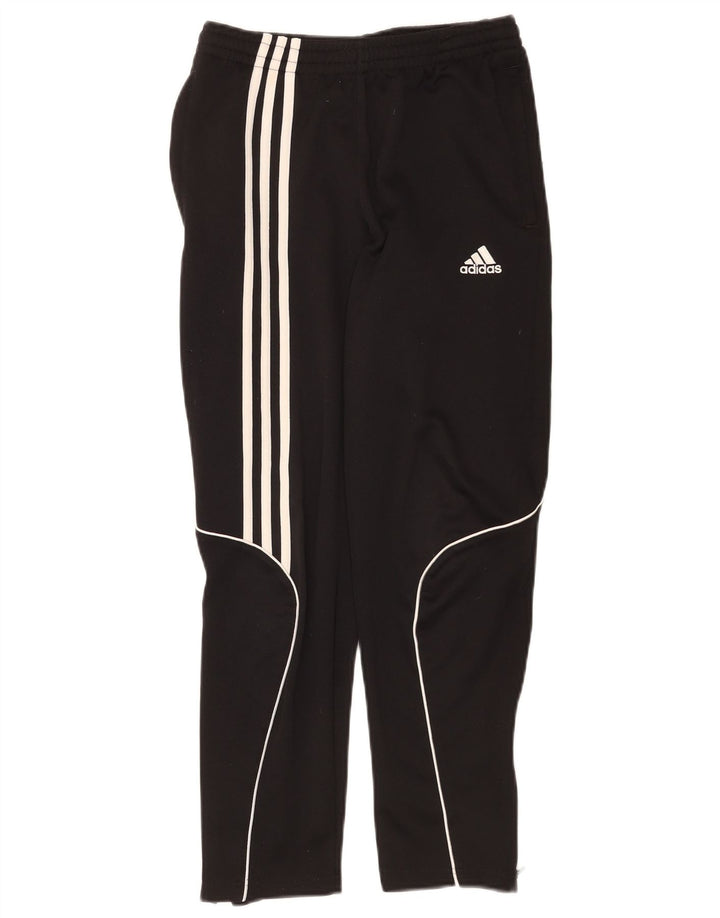 Adidas Boys Climalite træningsdragt bukser 11-12 år Sort polyester