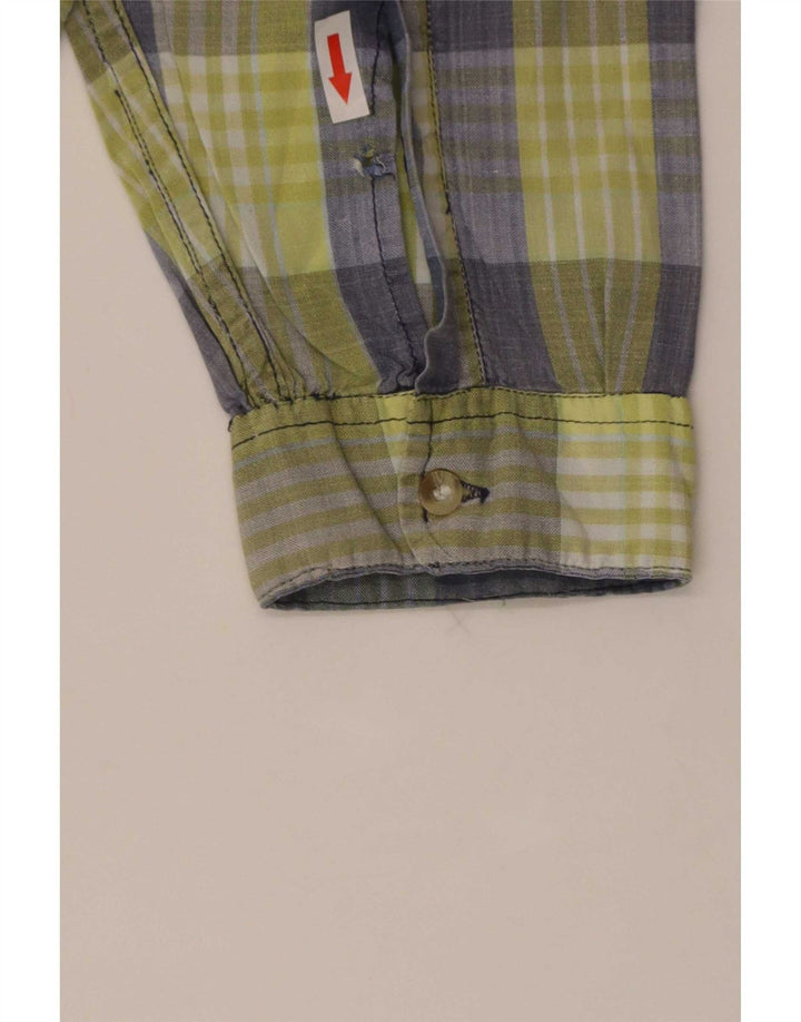 Vintage herreskjorte stor blå ternet