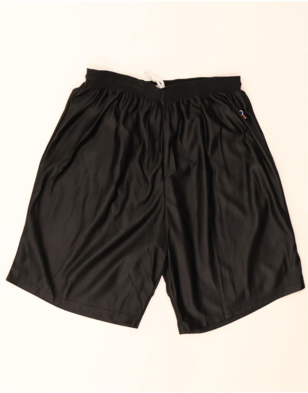 RUSSELL ATHLETIC Boys Sport Shorts 13-14 Years Large  Black Polyester Vintage Russell Athletic and Second-Hand Russell Athletic from Messina Hembry 