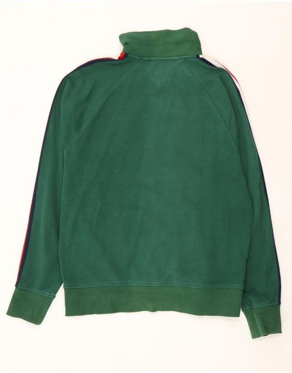 Tommy Hilfiger Herre træningsdragt Topjakke Medium Grøn Colourblock
