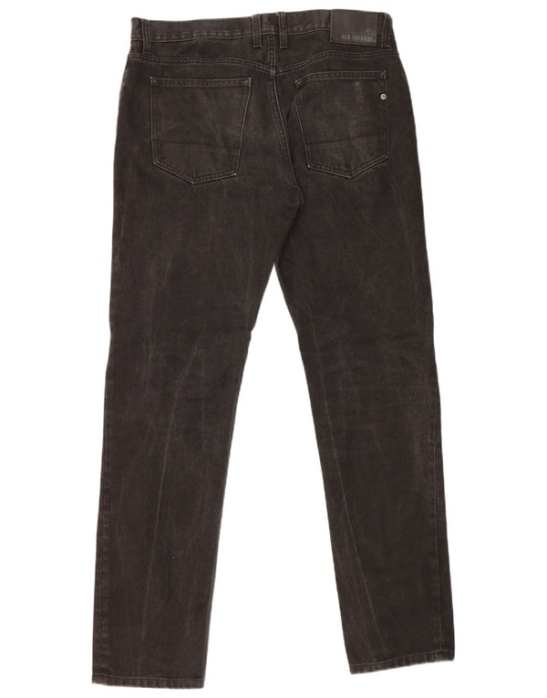 Ben Sherman Herre Slim Jeans W34 L34 Sort