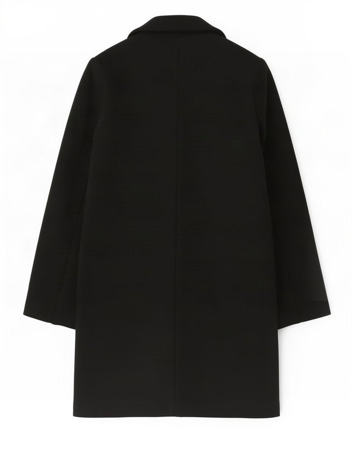 Marks & Spencer Dameoverfrakke UK 6 XS Sort Polyester