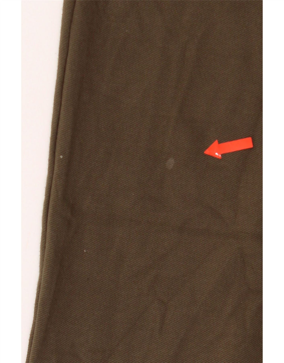 ZARA Womens Slim Chino Trousers Small W28 L22 Brown Viscose Vintage Zara and Second-Hand Zara from Messina Hembry 