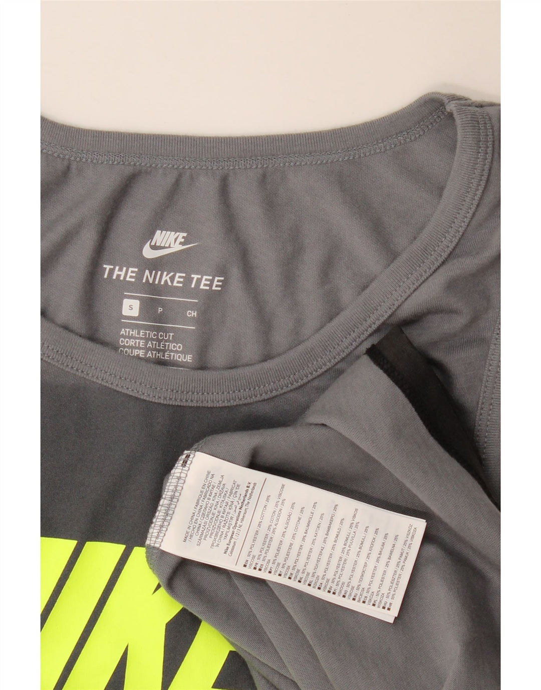 Nike Herre Athletic Cut Grafisk Vest Top Lille Sort Colourblock Polyester