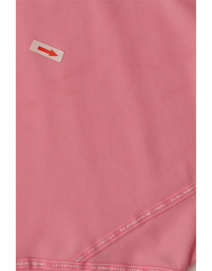 Adidas piger grafisk træningsdragt topjakke 11-12 år Pink Polyester