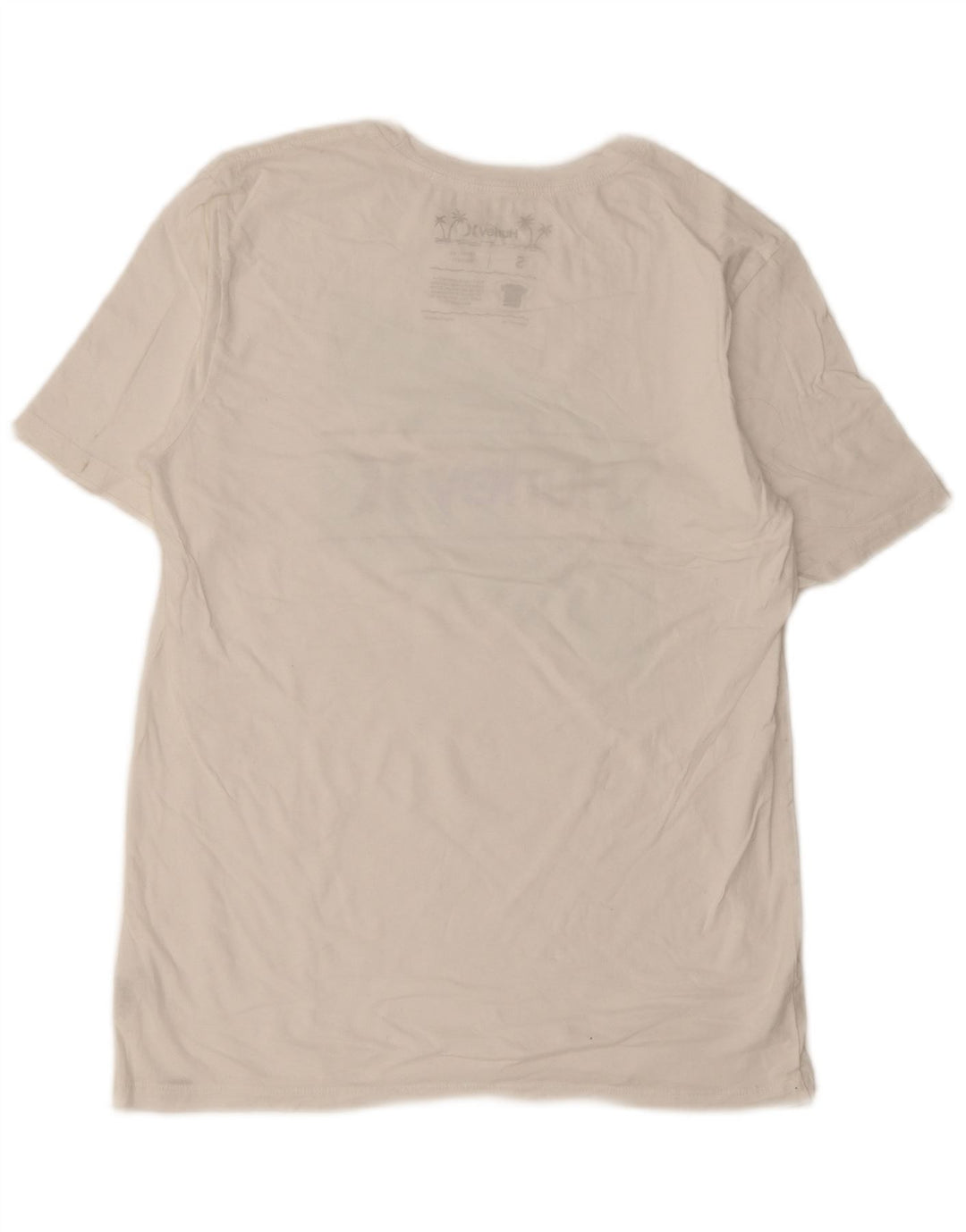 Hurley Herre grafisk T-shirt top lille hvid bomuld