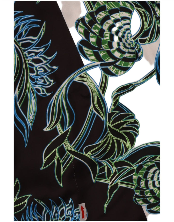 Just Cavalli Kvinders Grafisk Havfrue Kjole IT 44 Medium Sort Designer