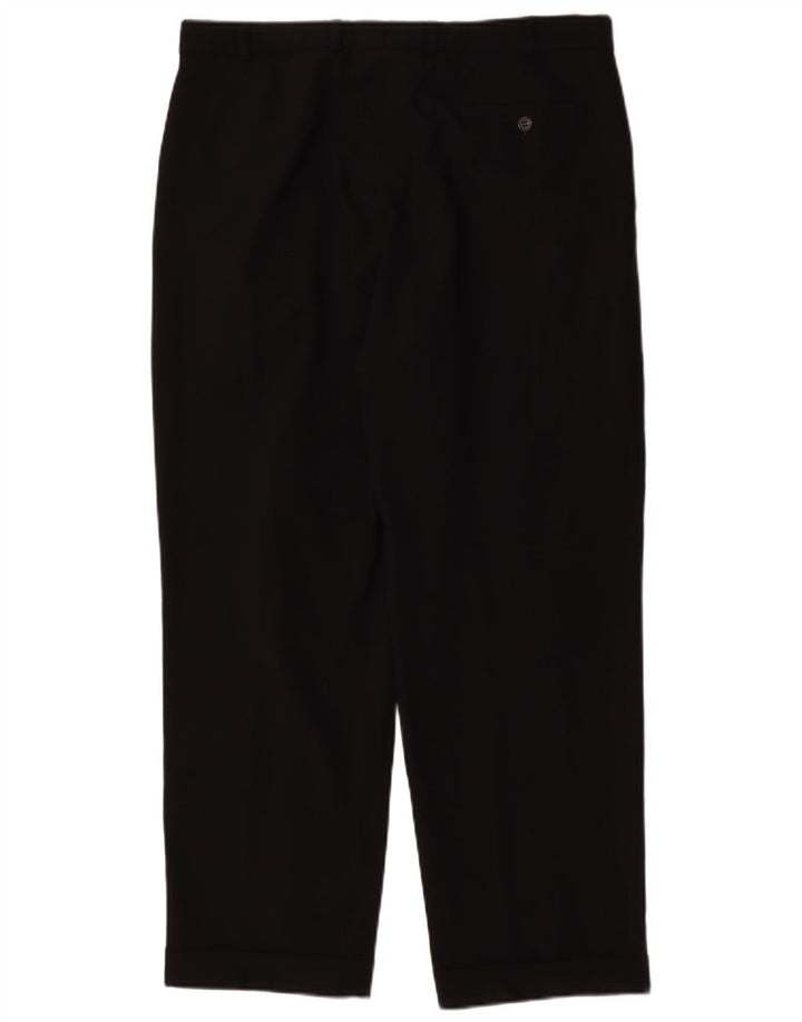 Marks & Spencer Herre St. Michael Straight Suit Bukser W36 L29 Sort
