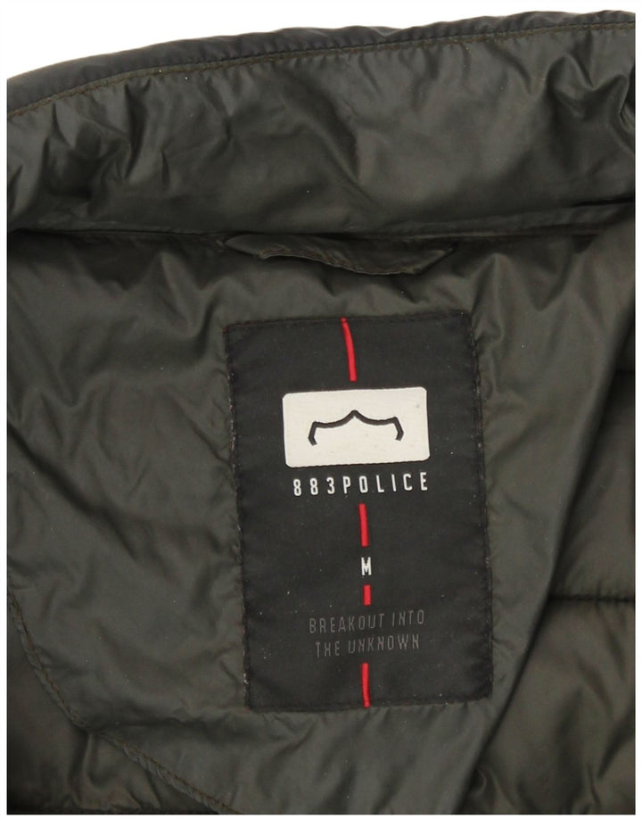 883 Police Polstret Herrejakke UK 38 Medium Sort Nylon