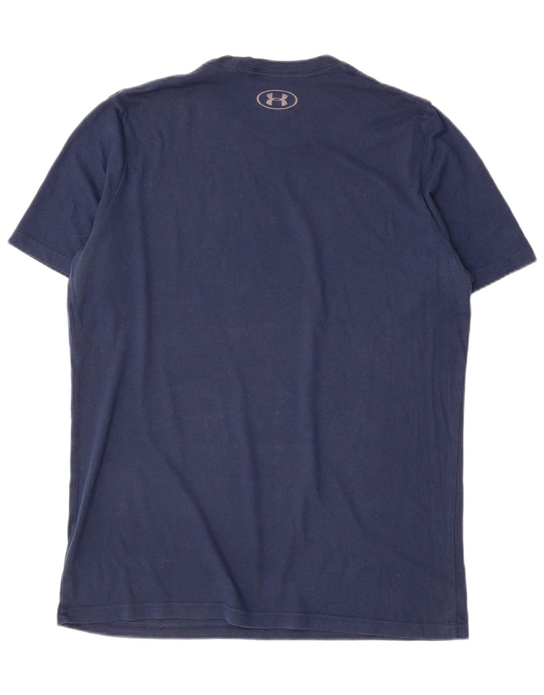 Under Armour Herre Heat Gear Grafisk T-Shirt Top Medium Navy Blue