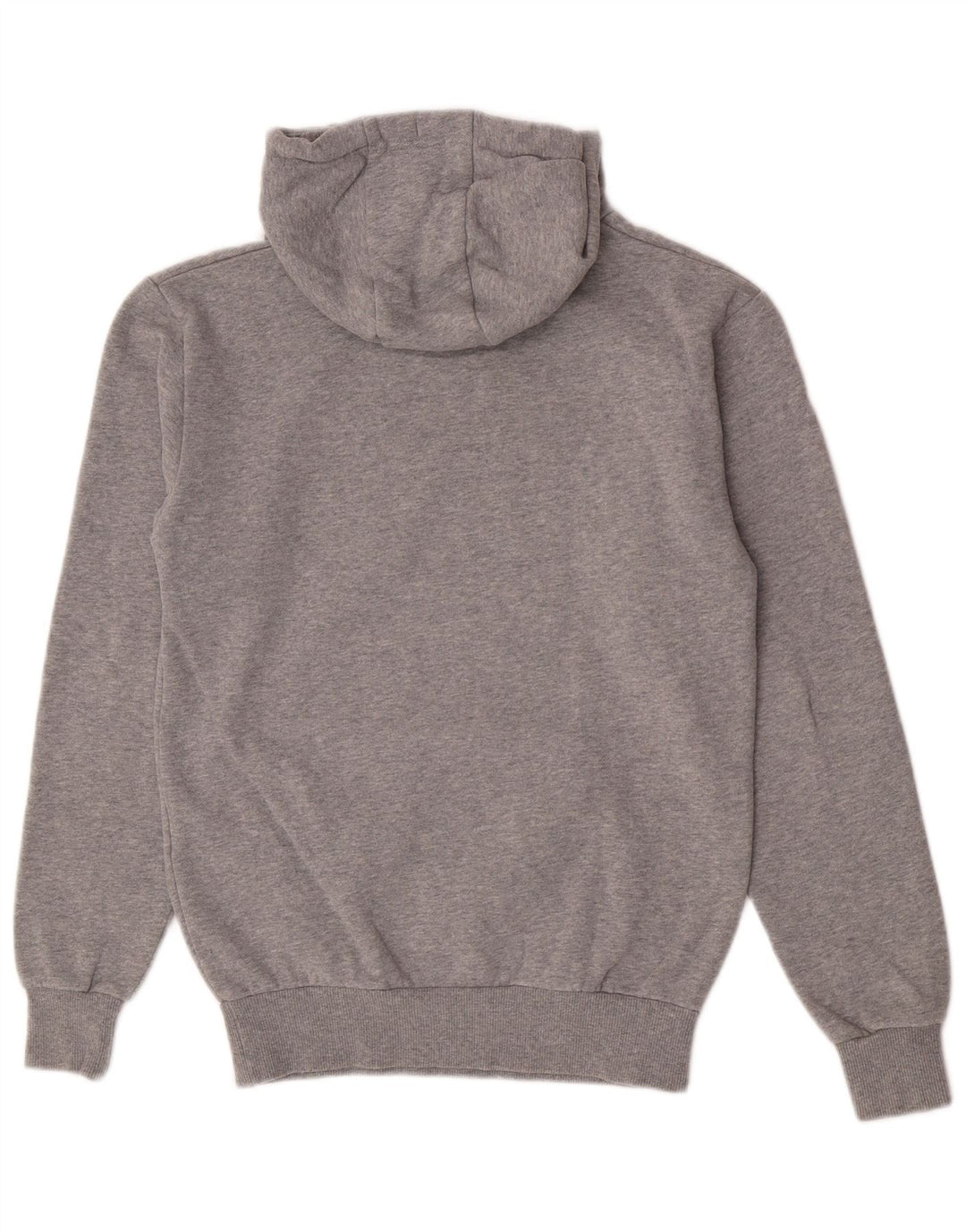 Ellesse Herre Grafisk Regular Fit Hoodie Jumper Lille Grå Bomuld