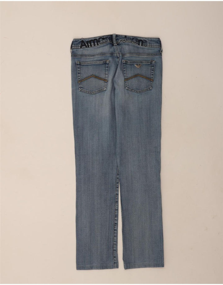 Armani Dame Slim Jeans W27 L30 Blå