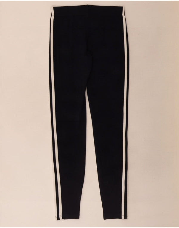 Adidas pigeleggings 13-14 år marineblå bomuld